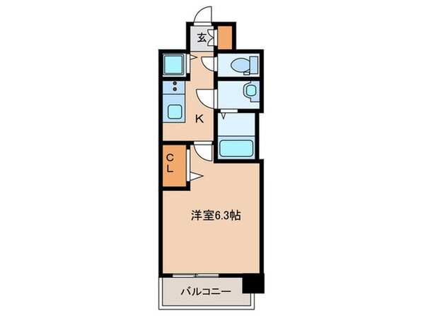 プレサンス梅田東アルファ(1104)の物件間取画像